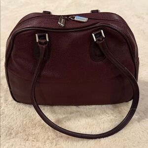 Furla Burgundy Satchel